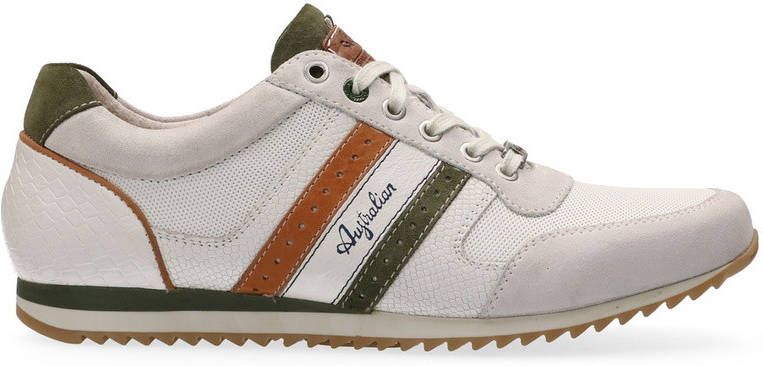 Australian cornwall leather sneakers , Wit, Heren