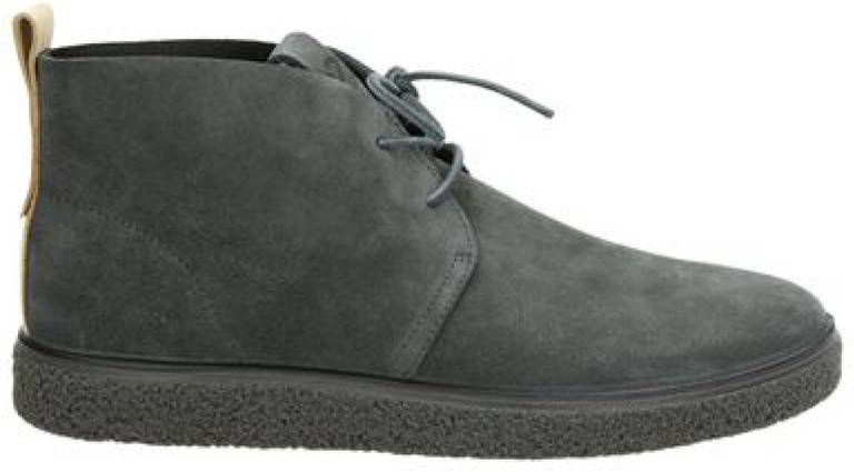 Grijze Ecco Veterschoenen Crepetray Magnet Hunting