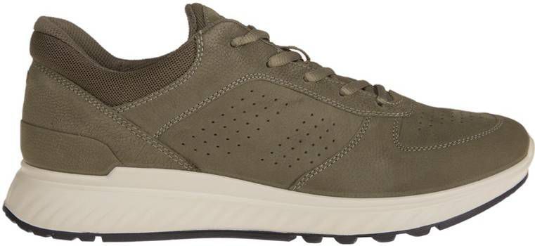 Ecco Grijze Veterschoenen Exostride M Dark Clay