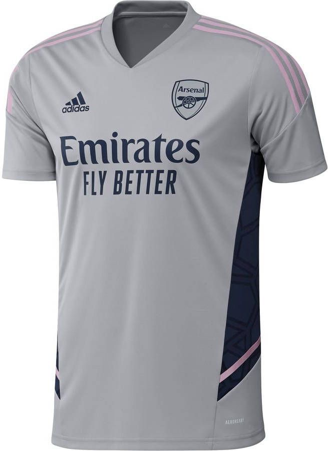 Adidas Arsenal Condivo 22 Training Voetbalshirt Clear Onix Heren