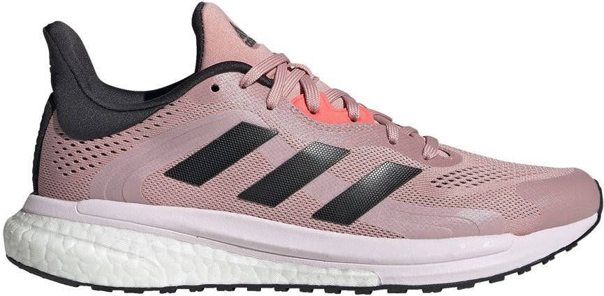 adidas Hardloopschoenen Solar Glide 4 Roze/Grijs/Groen Vrouw