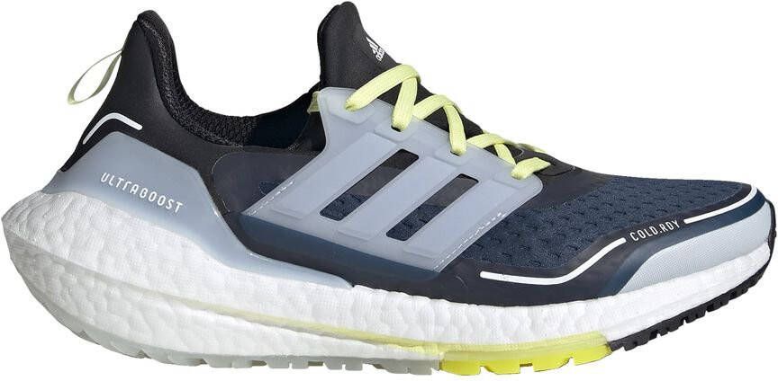 adidas Hardloopschoenen Ultra Boost 21 COLD.RDY Navy/Blauw/Geel
