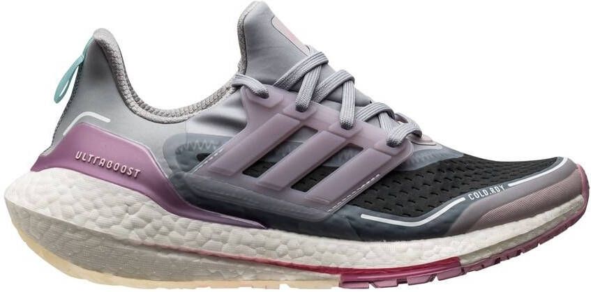 adidas Hardloopschoenen Ultra Boost 21 COLD.RDY Zilver/Paars/Roze