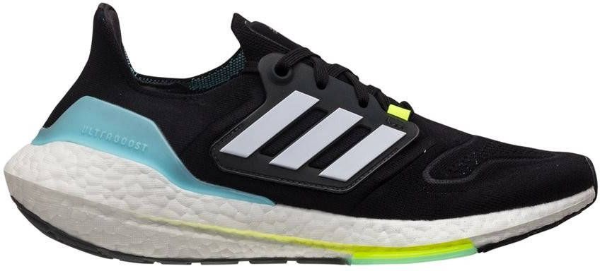 adidas Hardloopschoenen Ultra Boost 22 Zwart/Wit/Geel Vrouw