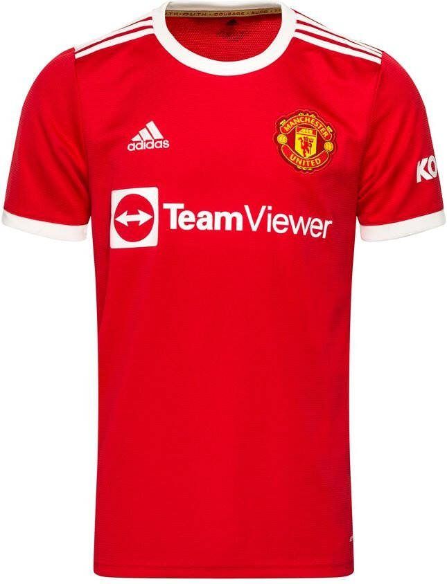 Adidas Manchester United FC 2021/22 Thuisshirt Heren Real Red Heren