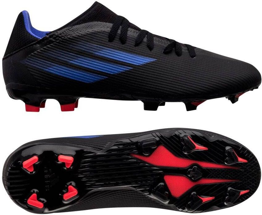Adidas Kids adidas X Speedflow.3 Gras Voetbalschoenen (FG) Kids Zwart Blauw Geel