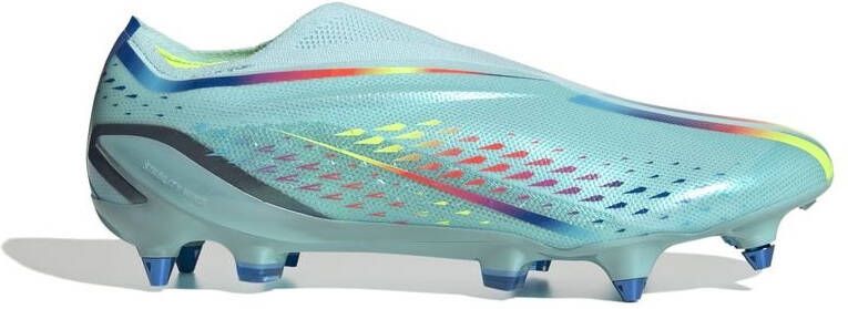 adidas X Speedportal + SG Al Rihla Turquoise/Rood/Blauw