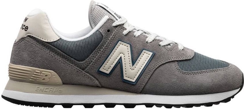 New Balance 574 sneaker met leren details
