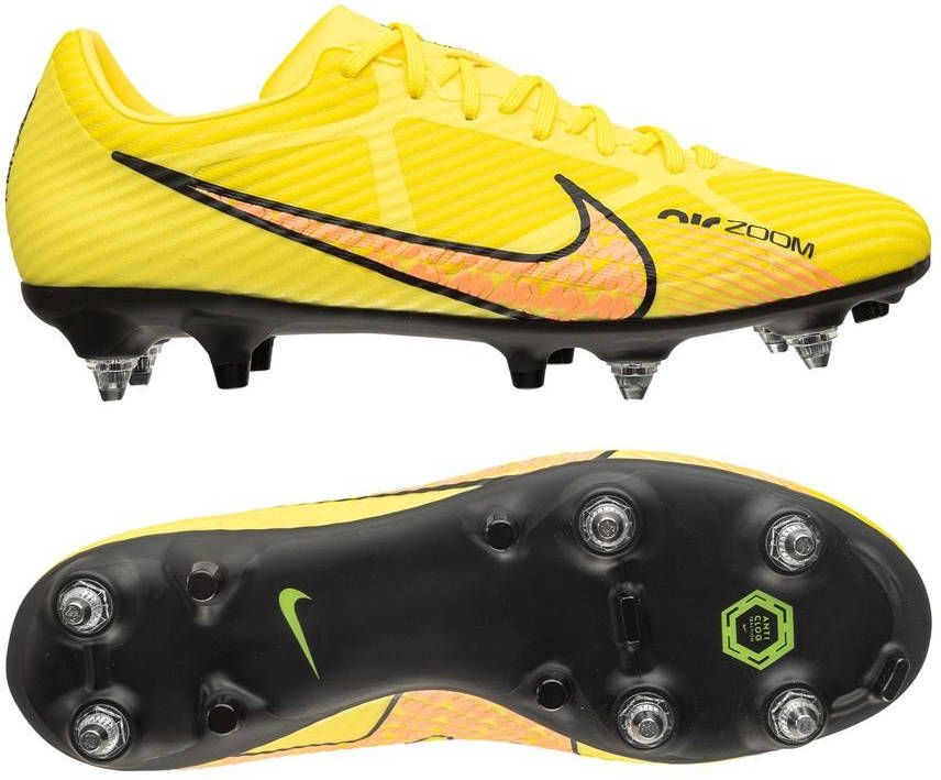 Nike Zoom Mercurial Vapor 15 Academy SG Pro Anti Clog Traction Voetbalschoenen(zachte ondergrond) Geel