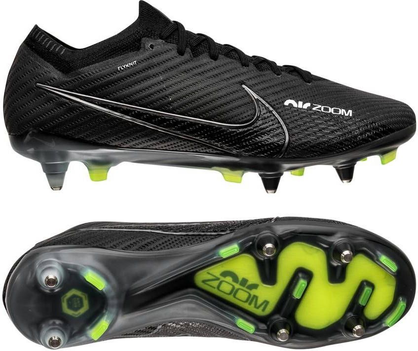 Nike Zoom Mercurial Vapor 15 Elite SG Pro Anti Clog Traction Voetbalschoenen(zachte ondergrond) Zwart