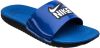 Nike Badslippers Kawa Shower Blauw/Wit/Zwart Kinderen online kopen