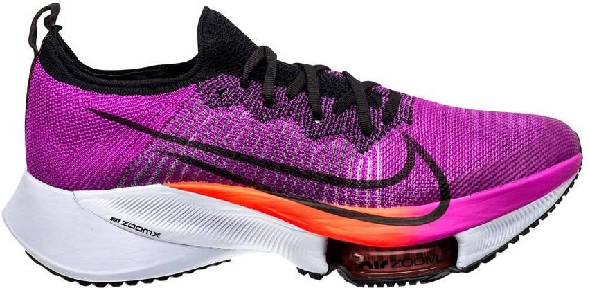 Nike Hardloopschoenen Air Zoom Tempo Next % Paars/Zwart/Oranje Vrouw