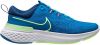 Nike React Miler 2 Hardloopschoenen voor heren(straat) Imperial Blue/Court Blue/White/Lime Glow Heren online kopen