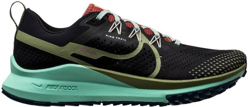 Nike React Pegasus Trail 4 Trailrunningschoenen voor heren Zwart