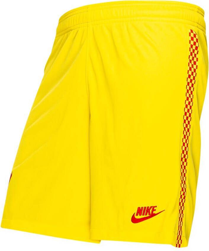 Nike Liverpool FC 2021/22 Stadium Derde Dri FIT voetbalshorts voor heren Geel