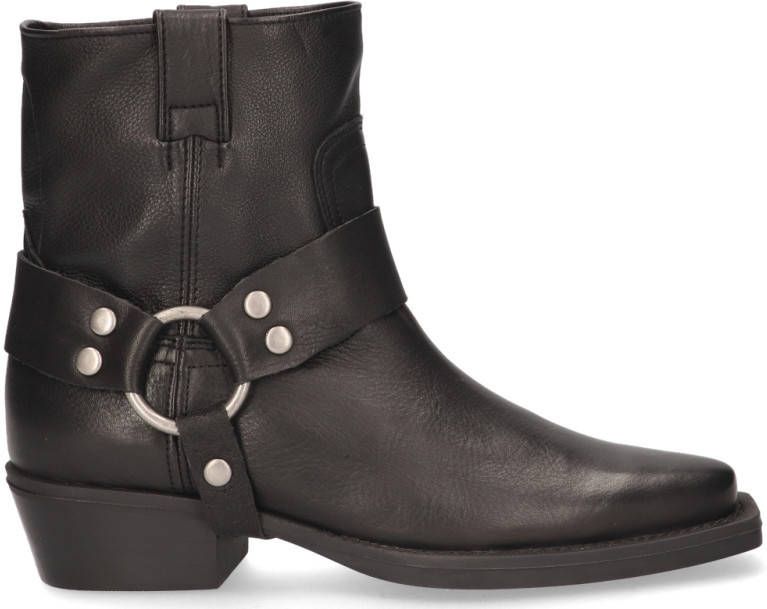 Bronx No-Scene biker boot van leer