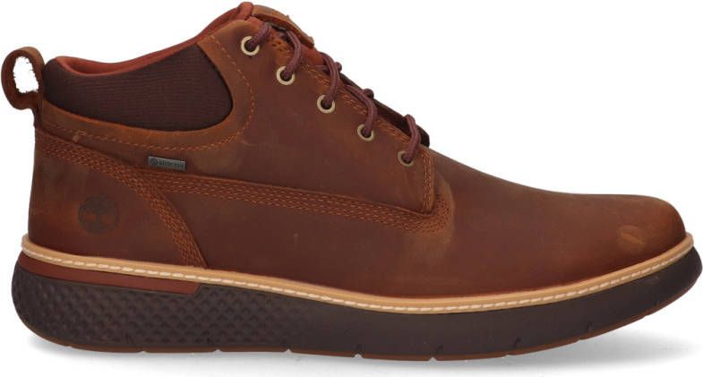Timberland Bruine Hoge Sneaker Cross Mark Gtx Chukka