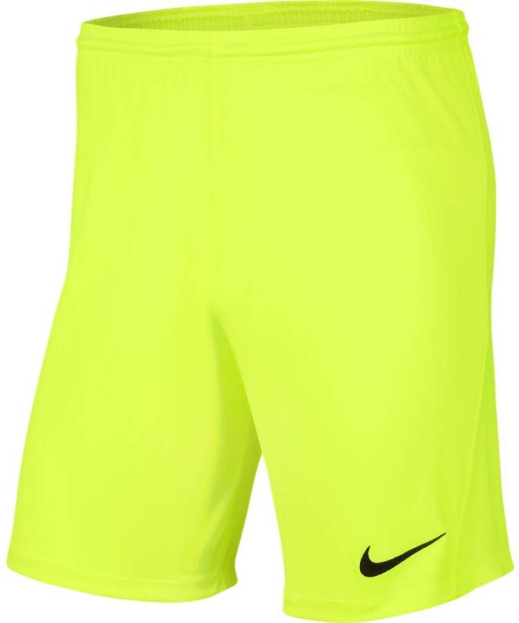 Nike Dry Park III Voetbalbroekje Felgeel