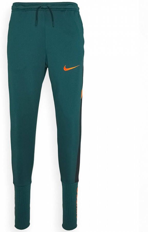Nike F.C. Knit voetbalbroek met boorden voor heren Groen