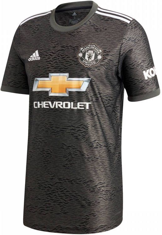 Adidas Manchester United Away Jersey Heren T Shirts Green Poly Jersey